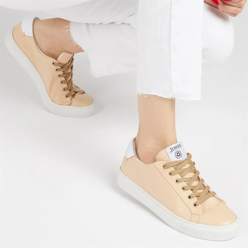Tillie Apple Leather Trainers - TILLIE / 323 515 - Nude sold by Jones Bootmaker product image thumbnail 5