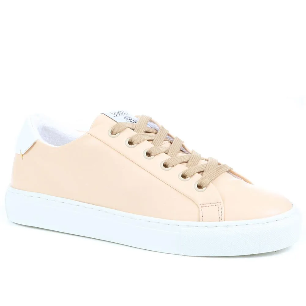 Tillie Apple Leather Trainers - TILLIE / 323 515 - Nude sold by Jones Bootmaker product image thumbnail 2