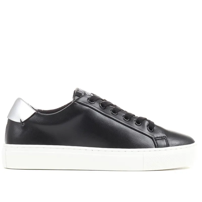 Tillie Apple Leather Trainers - TILLIE / 323 515 - Black sold by Jones Bootmaker