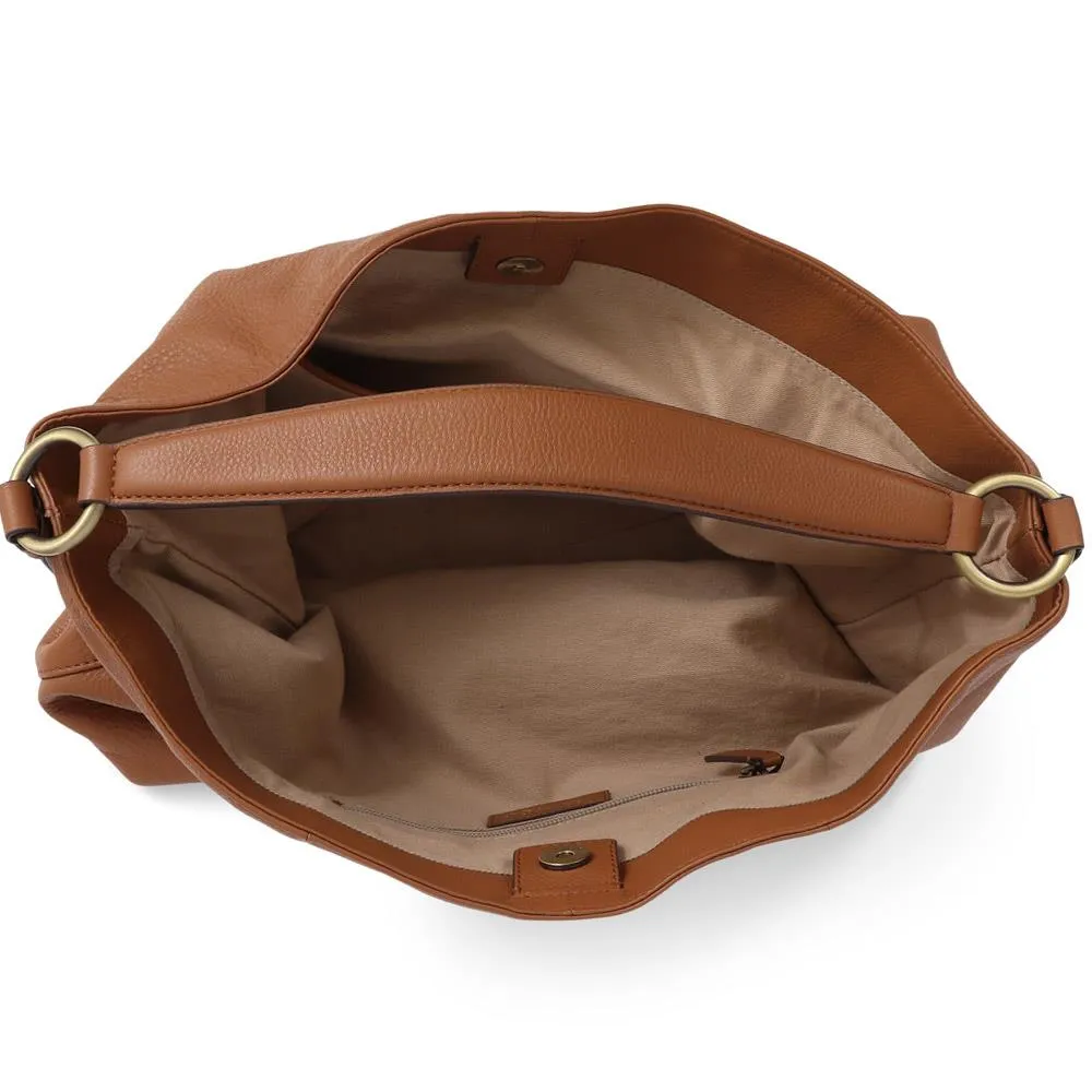 Violetta Leather Shoulder Bag - VIOLETTA / 325 463 - Tan sold by Jones Bootmaker product image thumbnail 4