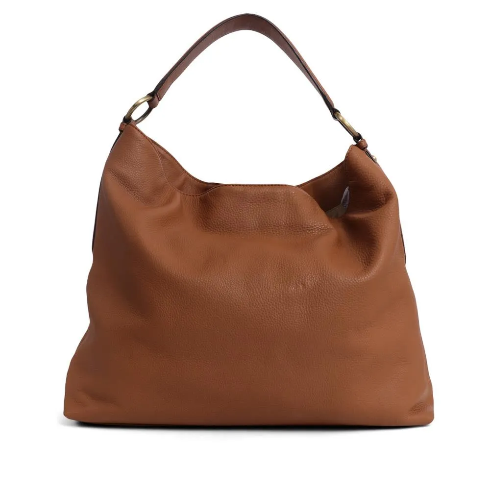 Violetta Leather Shoulder Bag - VIOLETTA / 325 463 - Tan sold by Jones Bootmaker product image thumbnail 2