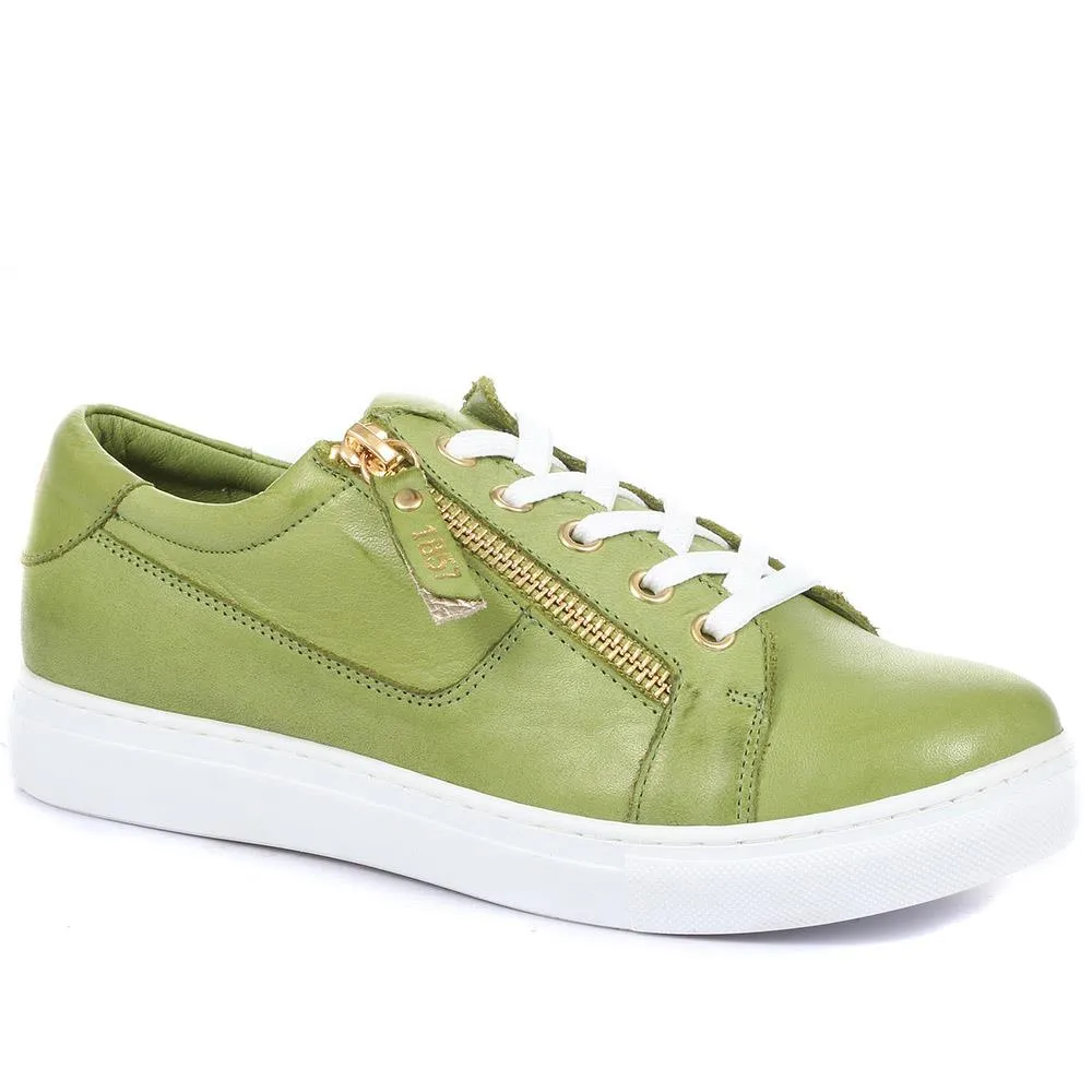 Padova Leather Lace-Up Trainers - PADOVA / 320 235 sold by Jones Bootmaker product image thumbnail 2