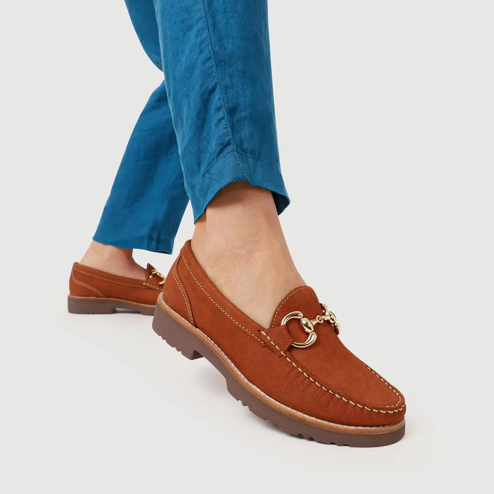 Orlana Leather Slip-On Moccasins - ORLANA / 327 593 - Tan sold by Jones Bootmaker product image thumbnail 5