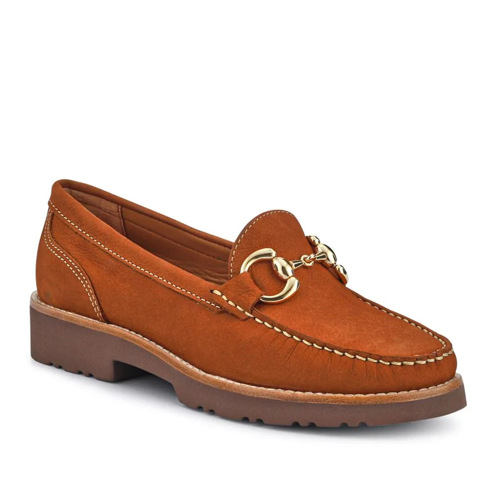 Orlana Leather Slip-On Moccasins - ORLANA / 327 593 - Tan sold by Jones Bootmaker product image thumbnail 2