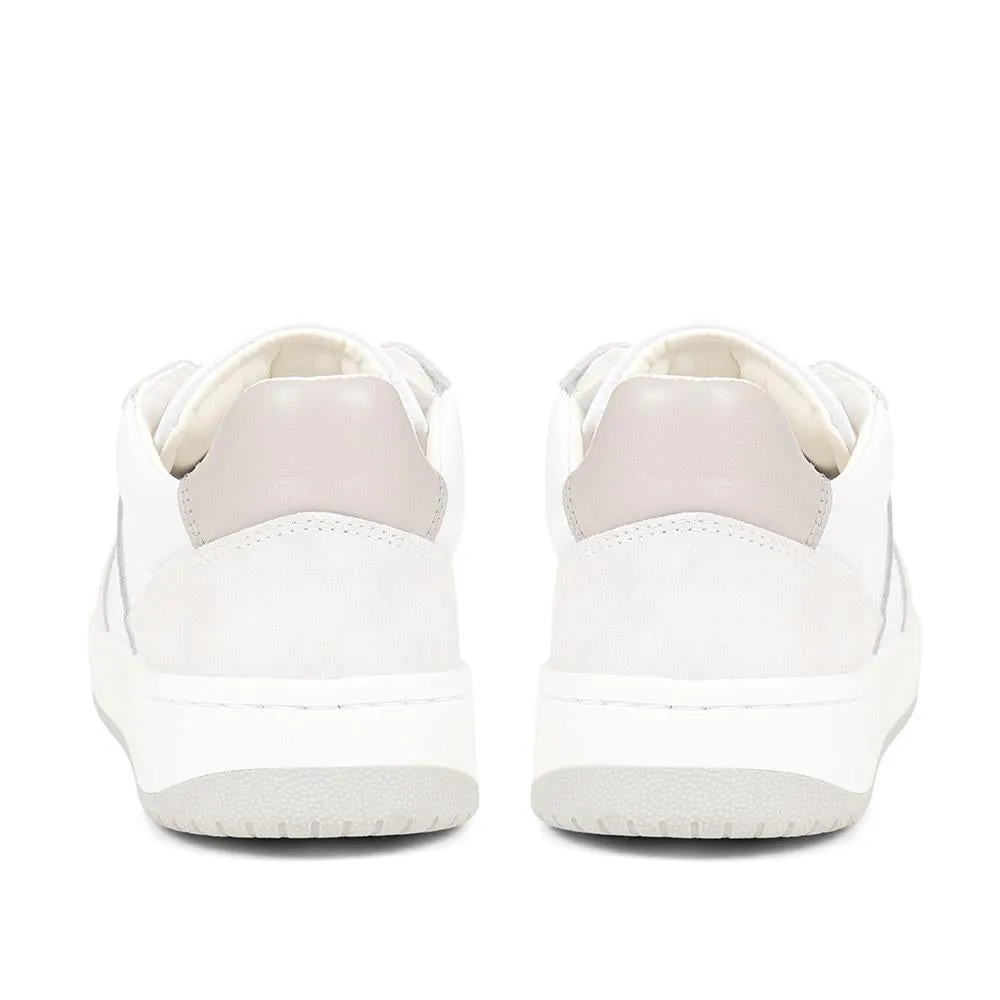 Taipei Casual Leather Trainers - TAIPEI / 324 013 - Light Grey sold by Jones Bootmaker product image thumbnail 3