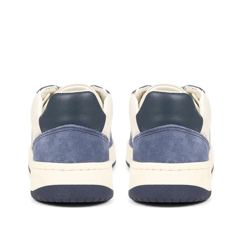 Taipei Casual Leather Trainers - TAIPEI / 324 013 - Denim sold by Jones Bootmaker product image thumbnail 3