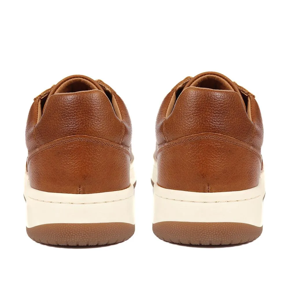 Taipei Casual Leather Trainers - TAIPEI / 324 013 - Tan sold by Jones Bootmaker product image thumbnail 3