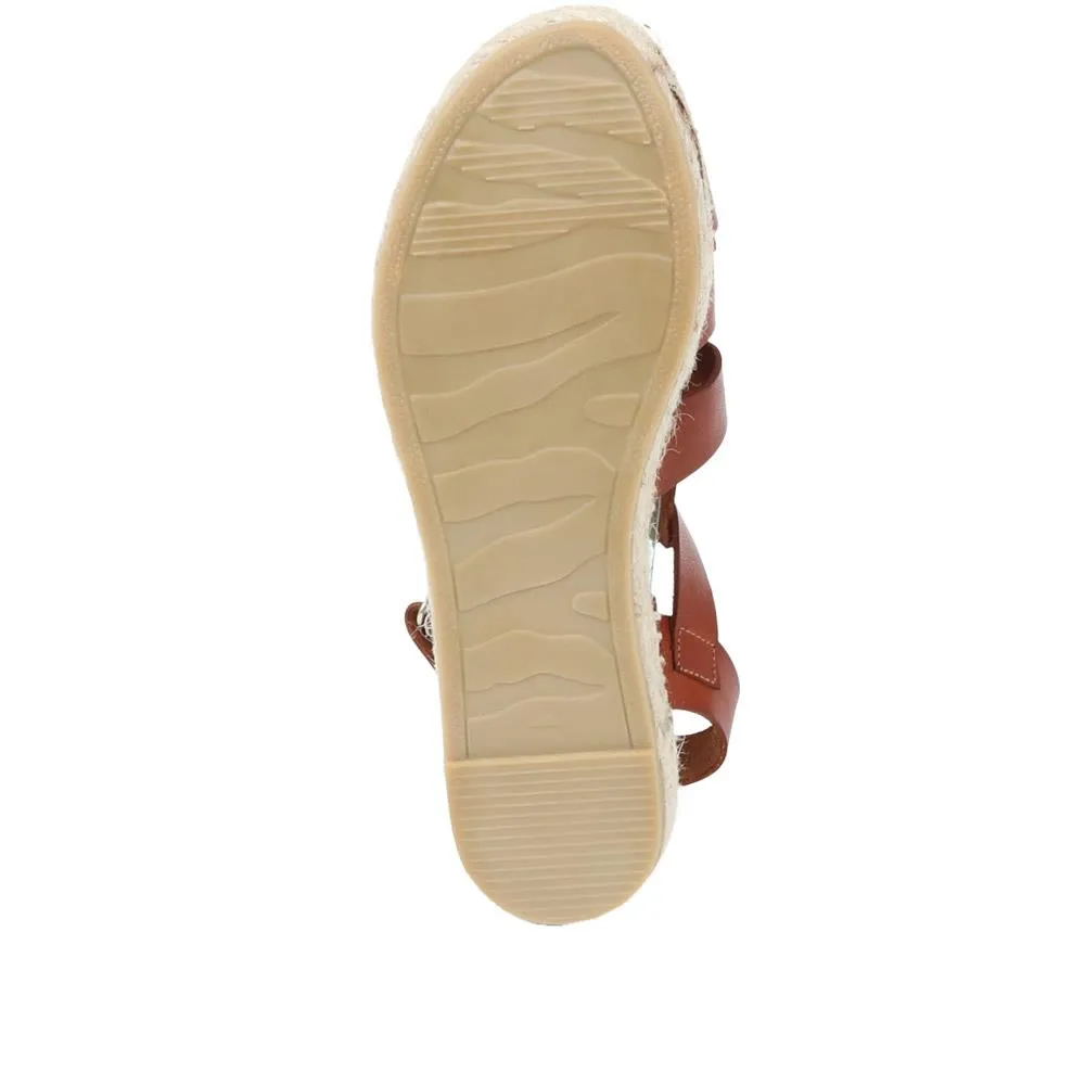 Belisa Gladiator Flatform Sandals - BELISA / 323 671 - Tan sold by Jones Bootmaker product image thumbnail 5