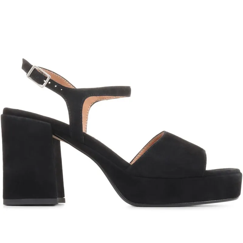 Giuseppa Platform Heels - GIUSEPPA / 323 016 - Black sold by Jones Bootmaker