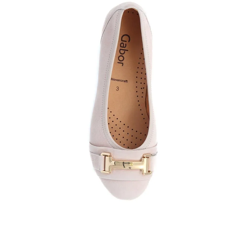 Leather Ballet Pumps - GAB39515 / 325 067 - Nude sold by Jones Bootmaker product image thumbnail 5