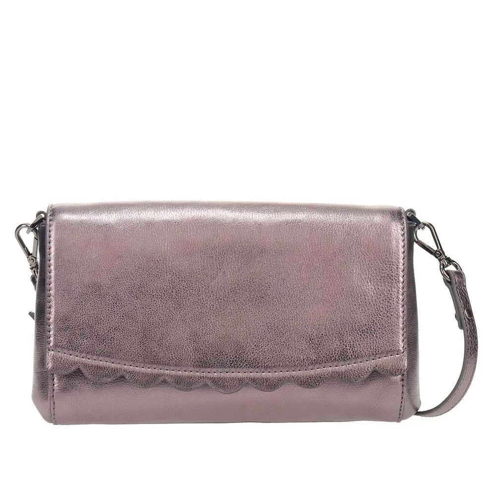 Cross Body Bag - WRENNA / 323 889 - Pewter sold by Jones Bootmaker