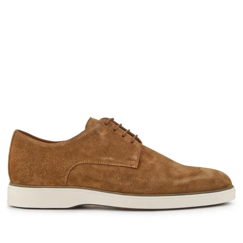Kolten Suede Lace-Up Shoes - KOLTEN / 326 806 - Tan Suede sold by Jones Bootmaker
