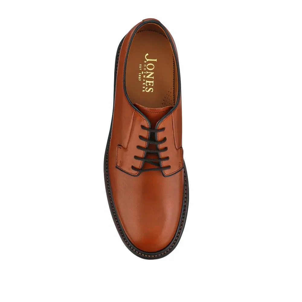 Barnes Goodyear Welt Leather Lace-Up Shoes - BARNES / 327 073 - British Tan sold by Jones Bootmaker product image thumbnail 4