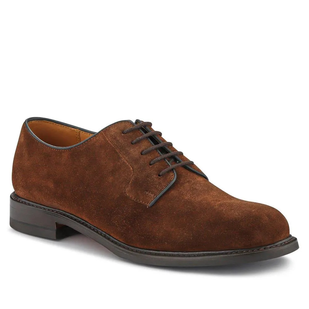 Barnes Goodyear Welt Leather Lace-Up Shoes - BARNES / 327 073 - Brown Suede sold by Jones Bootmaker product image thumbnail 2