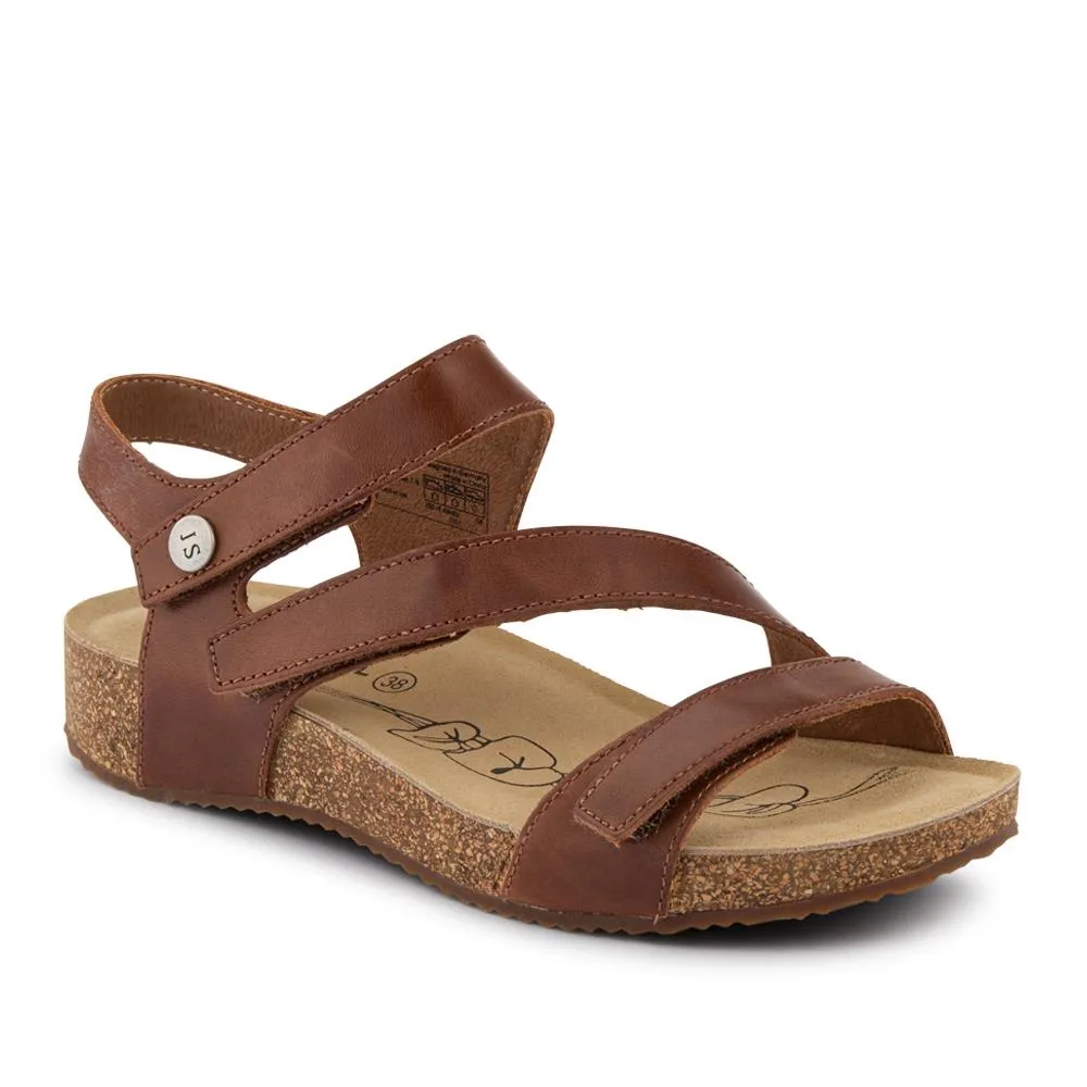 All-Leather Touch-Fasten Sandals - JOSEF41513 / 327 241 - Tan sold by Jones Bootmaker product image thumbnail 2