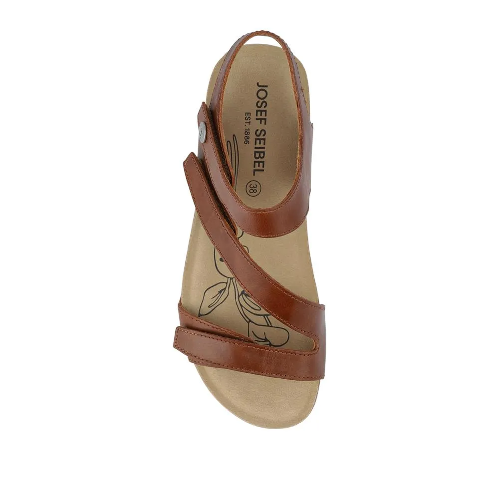 All-Leather Touch-Fasten Sandals - JOSEF41513 / 327 241 - Tan sold by Jones Bootmaker product image thumbnail 4