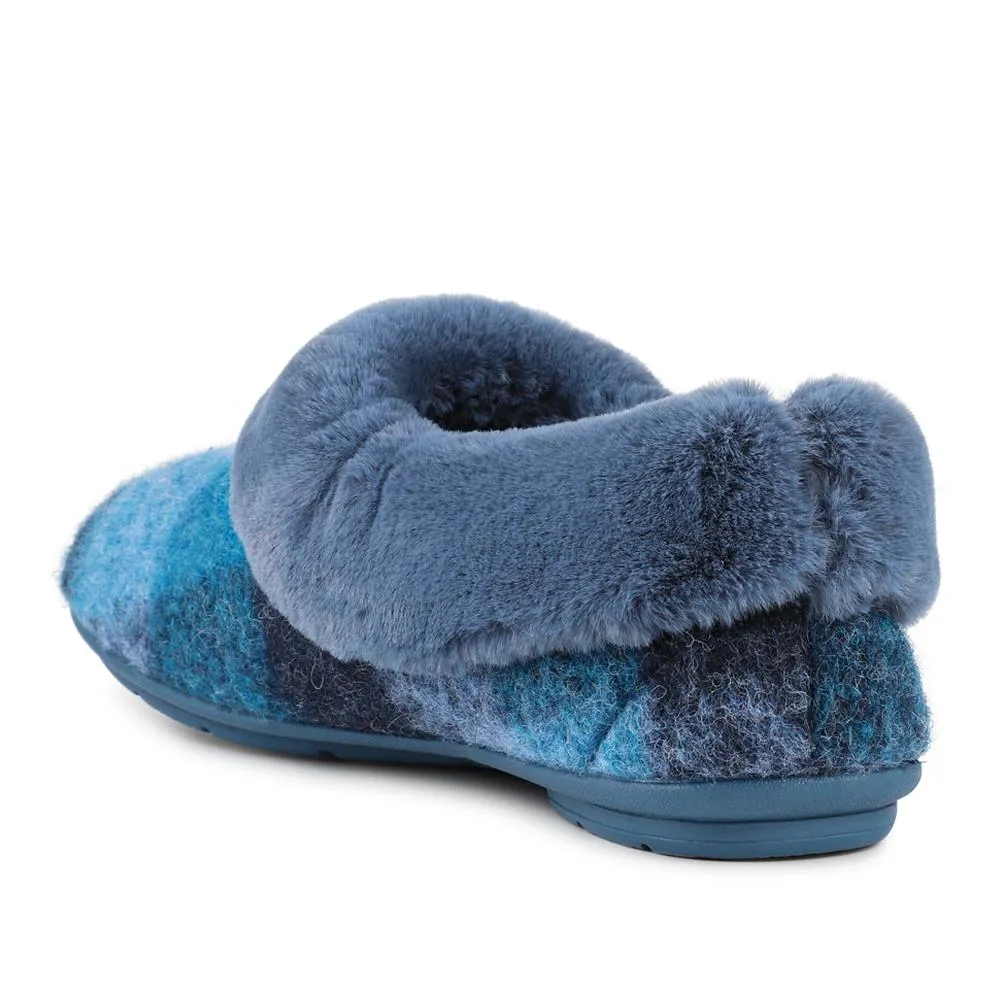 Floria Fur Slippers - FLORIA / 328 544 - Blue Multi sold by Jones Bootmaker product image thumbnail 3