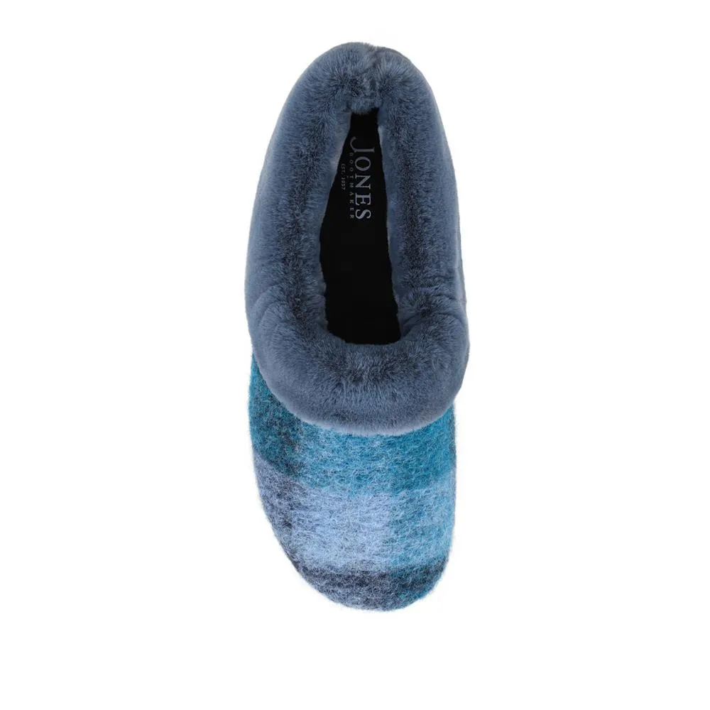 Floria Fur Slippers - FLORIA / 328 544 - Blue Multi sold by Jones Bootmaker product image thumbnail 4