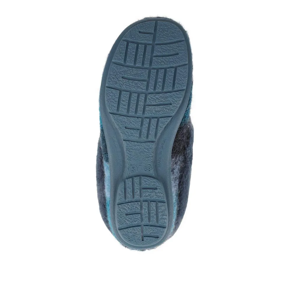 Floria Fur Slippers - FLORIA / 328 544 - Blue Multi sold by Jones Bootmaker product image thumbnail 5