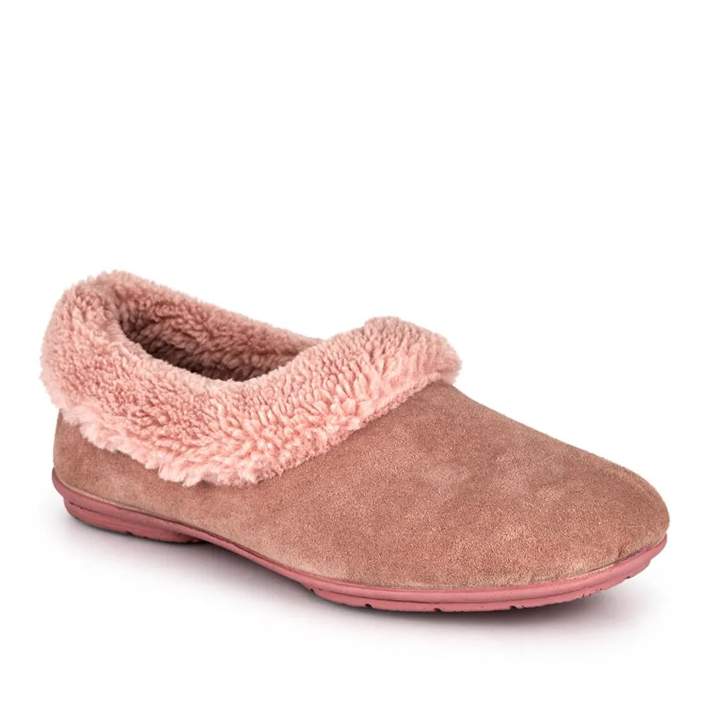 Frostie Suede Leather Full Slippers - FROSTIE / 328 531 - Blush sold by Jones Bootmaker product image thumbnail 2
