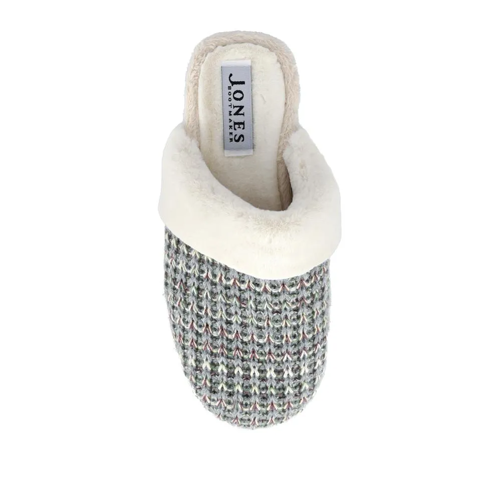Frenchie Fur Mule Slippers - FRENCHIE / 328 534 - Grey sold by Jones Bootmaker product image thumbnail 4