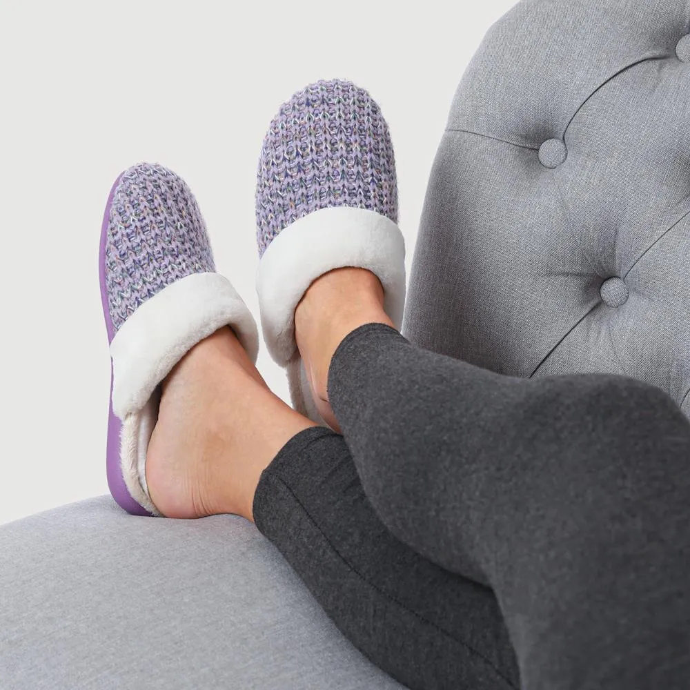 Frenchie Fur Mule Slippers - FRENCHIE / 328 534 - Purple sold by Jones Bootmaker product image thumbnail 5