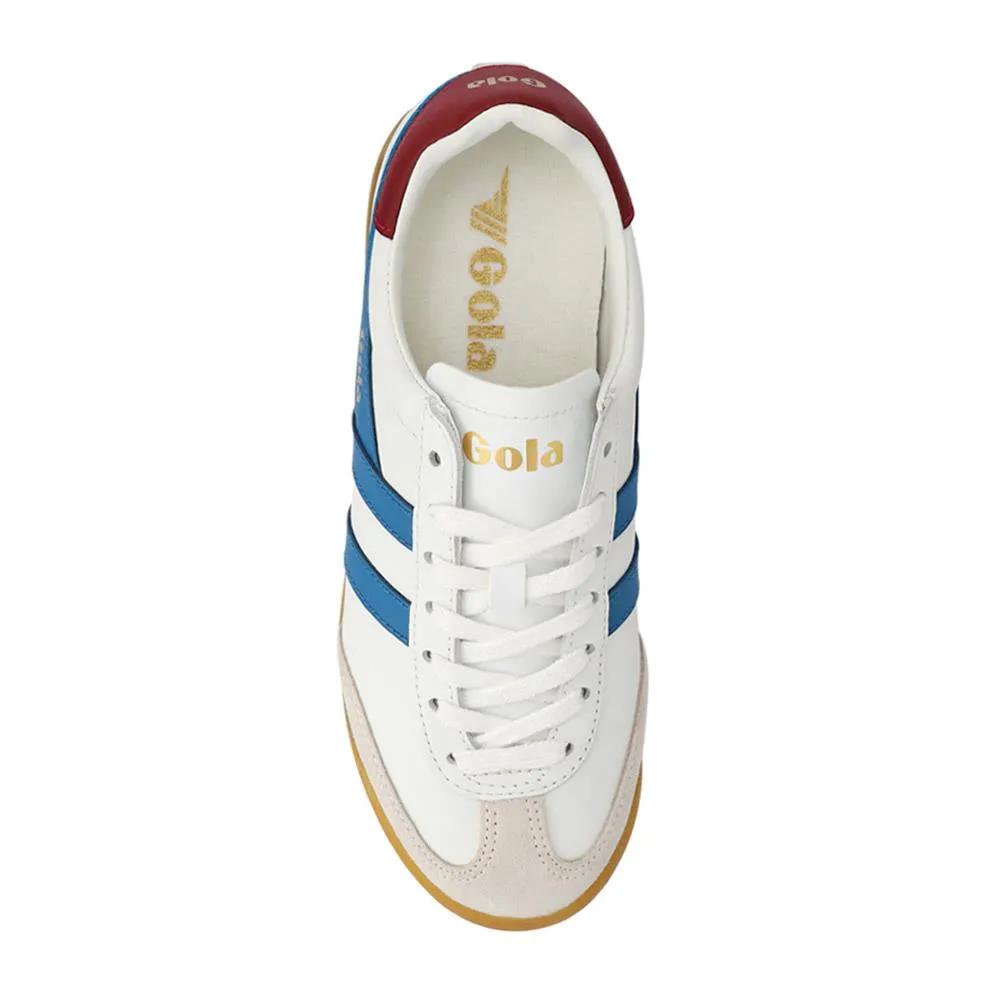 Torpedo Leather Trainers - JAC41503 / 326 754 - White-Blue sold by Jones Bootmaker product image thumbnail 4