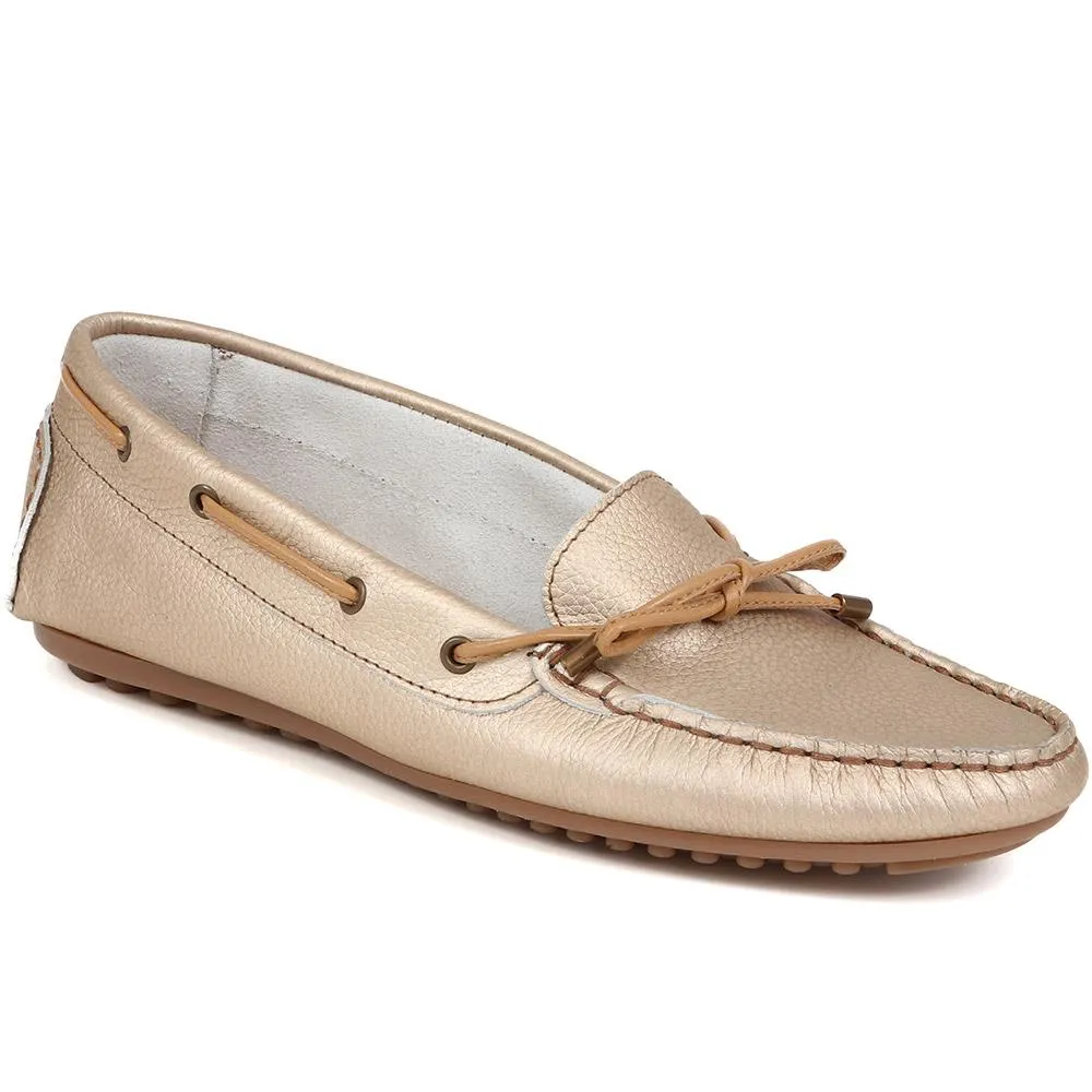Perri Leather Loafers - PERRI / 325 191 - Soft Gold sold by Jones Bootmaker product image thumbnail 2