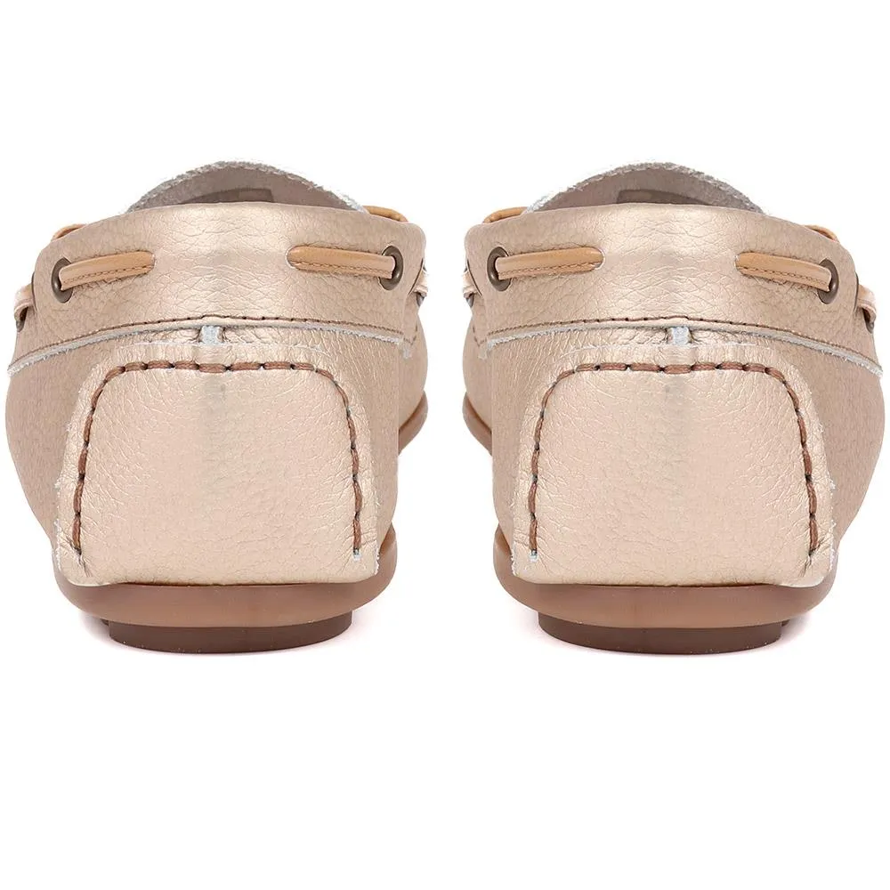 Perri Leather Loafers - PERRI / 325 191 - Soft Gold sold by Jones Bootmaker product image thumbnail 3