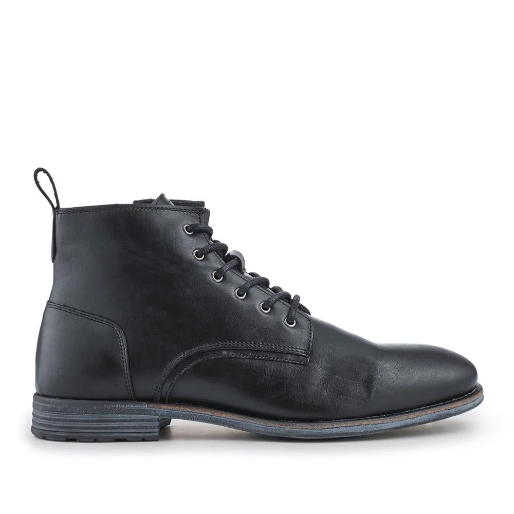 Dalias Leather Ankle Boots - DALIAS / 328 358 - Black sold by Jones Bootmaker