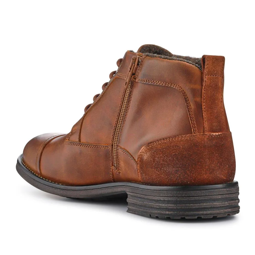 Dorian Smart Leather Ankle Boots - DORIAN / 328 079 - Tan sold by Jones Bootmaker product image thumbnail 3