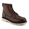 Essex Chunky Leather Boots - ESSEX / 328 074 - Dark Brown sold by Jones Bootmaker