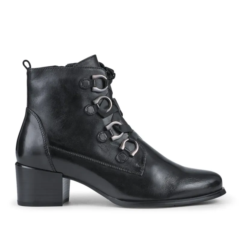Legacy Leather Ankle Boots - LEGACY / 328 017 - Black sold by Jones Bootmaker