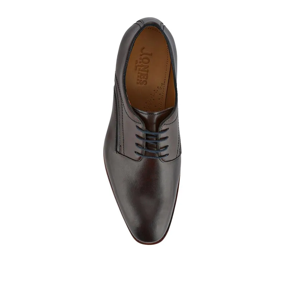 Jammer Smart Leather Lace-Up Shoes - JAMMER / 327 904 - Dark Brown sold by Jones Bootmaker product image thumbnail 4