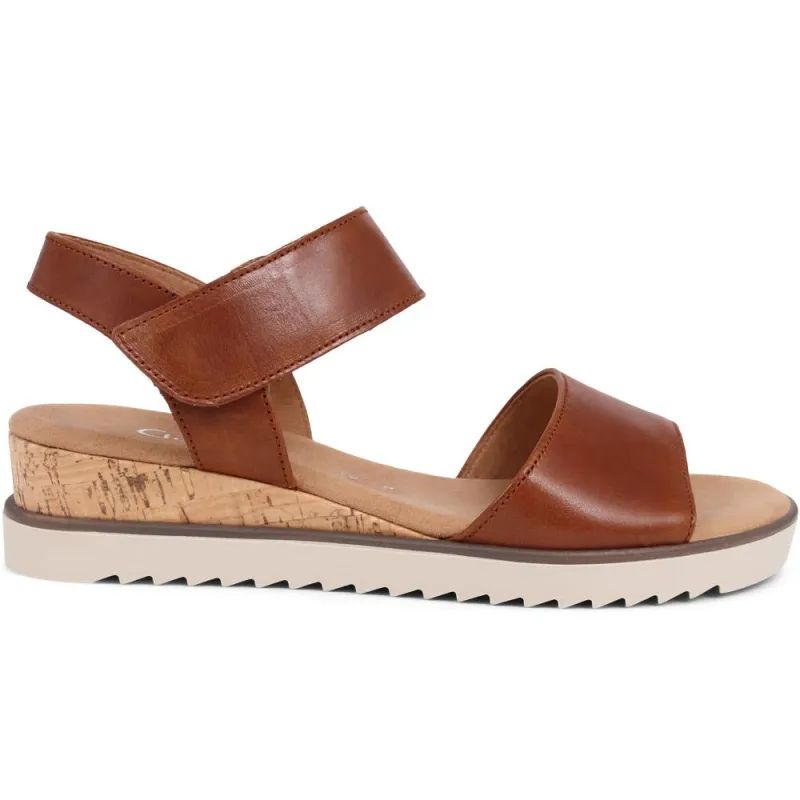 Wedge Sandals - GAB39511 / 325 072 - Tan sold by Jones Bootmaker