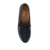 Bea Gabor Leather Chain-Detailed Loafers - GAB42505 / 327 744 - Navy Patent sold by Jones Bootmaker