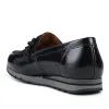 Bea Gabor Leather Chain-Detailed Loafers - GAB42505 / 327 744 - Navy Patent sold by Jones Bootmaker