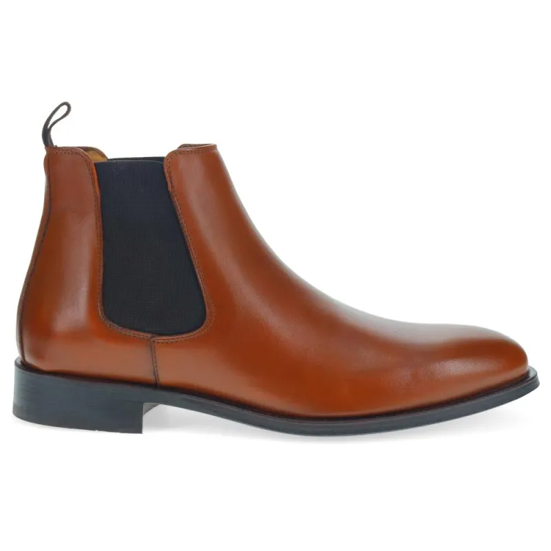 Cheltenham Handmade Chelsea Boots - CHELTENHAM / 322 868 - British Tan sold by Jones Bootmaker