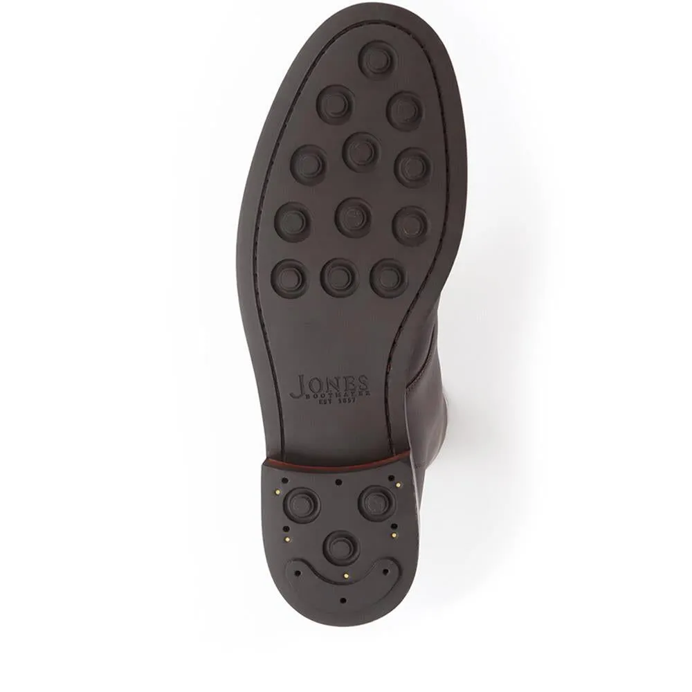 Finch Leather Lace-Up Boots - FINCH / 325 742 - Brown Nubuck sold by Jones Bootmaker product image thumbnail 4