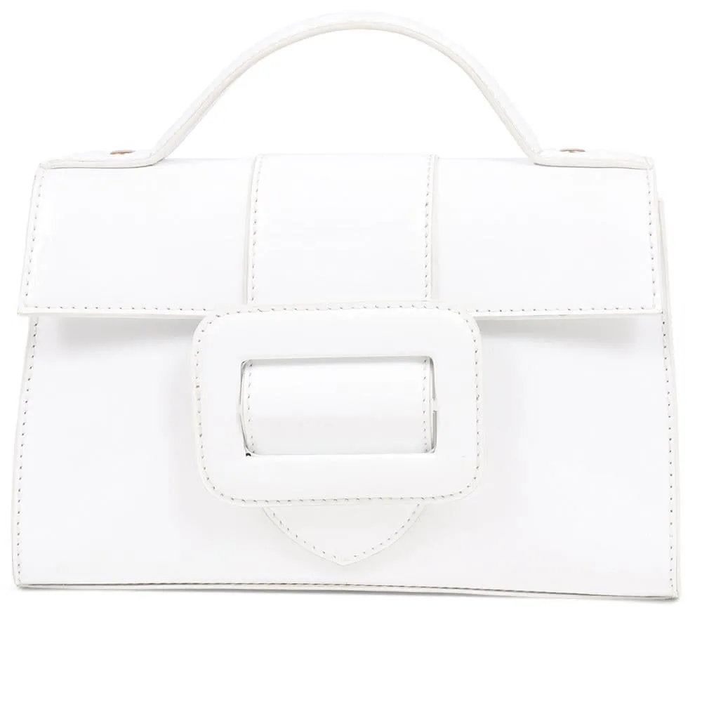 Valoria Leather Handbag - VALORIA / 325 589 - White Patent sold by Jones Bootmaker product image thumbnail 4