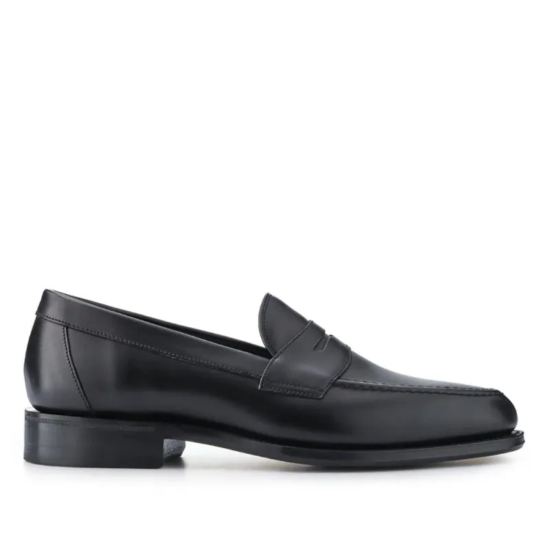 All-Leather Loafers - HORNBEAM - Hornbeam / 327 667 - Black sold by Jones Bootmaker