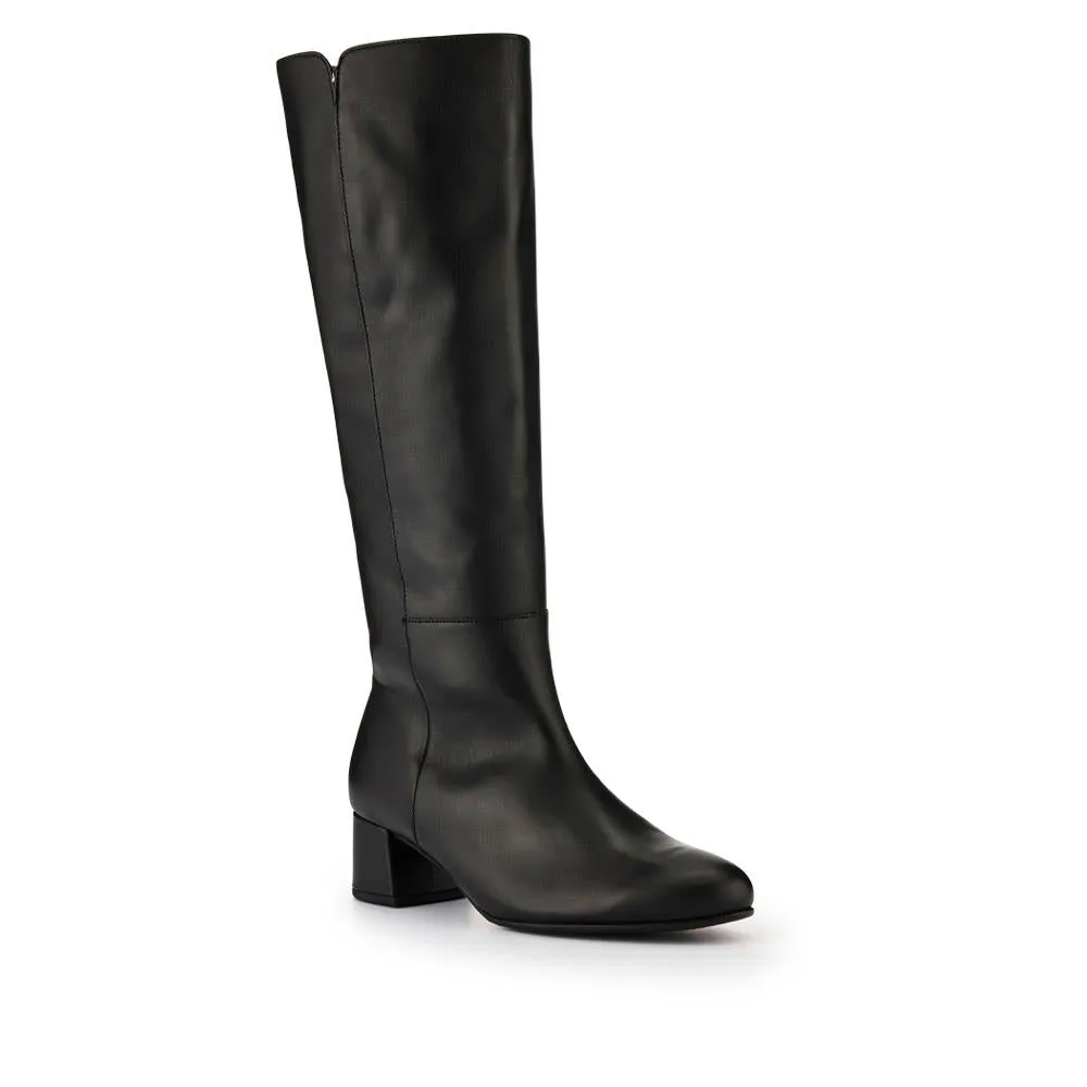 Ashby Block-Heel Leather Long Boots - GAB40533 / 326 846 - Black sold by Jones Bootmaker product image thumbnail 2