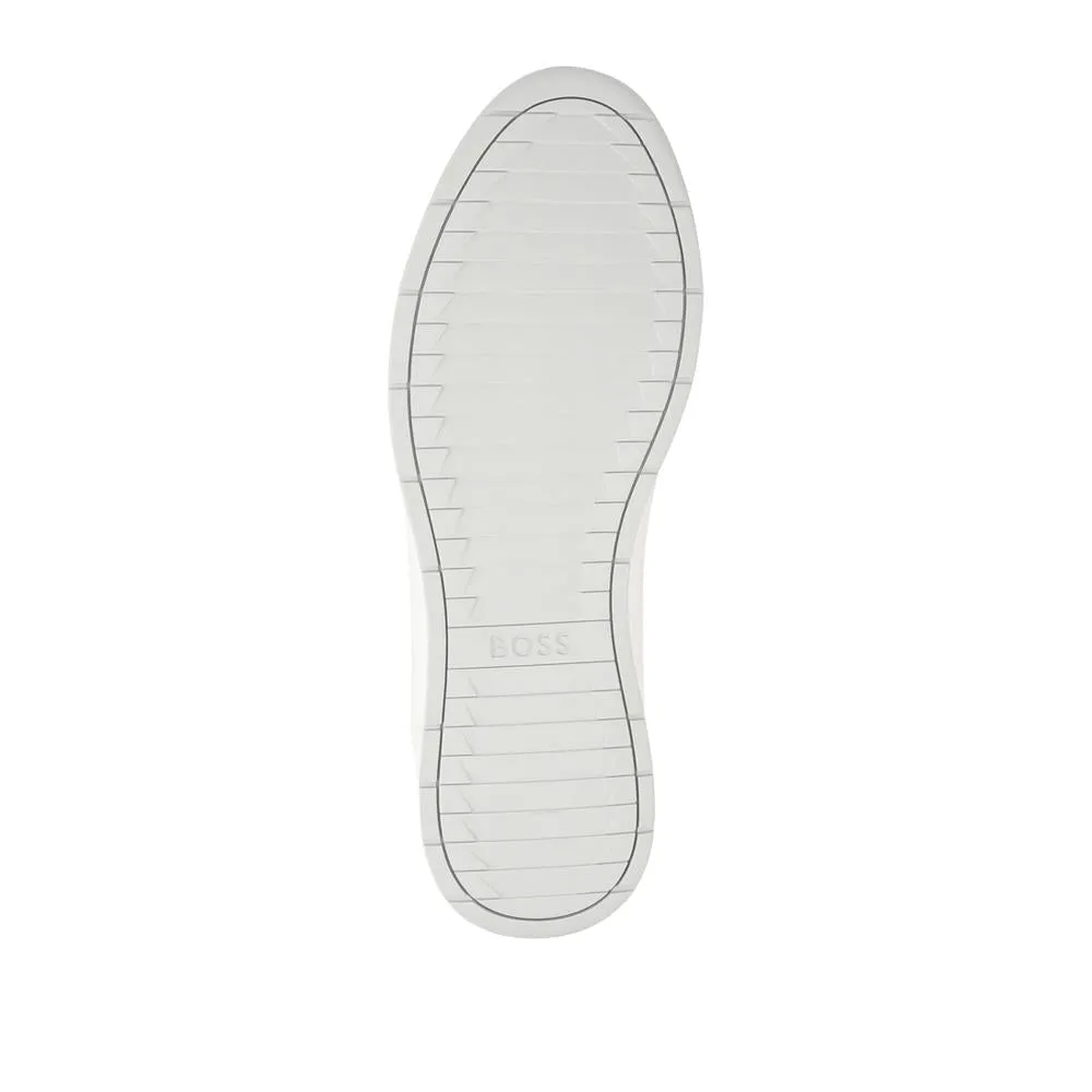Hugo Boss Leather OrthoLite Trainers - HUGO41508 / 327 626 - White sold by Jones Bootmaker product image thumbnail 5