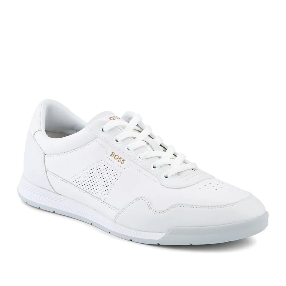 Hugo Boss Leather OrthoLite Trainers - HUGO41508 / 327 626 - White sold by Jones Bootmaker product image thumbnail 2