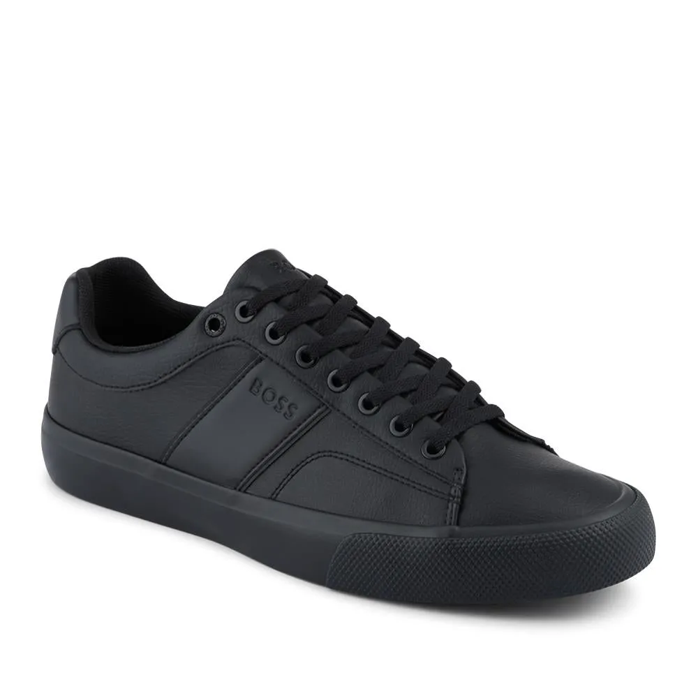 Faux-Leather Trainers - HUGO41503 / 327 623 - Black sold by Jones Bootmaker product image thumbnail 2