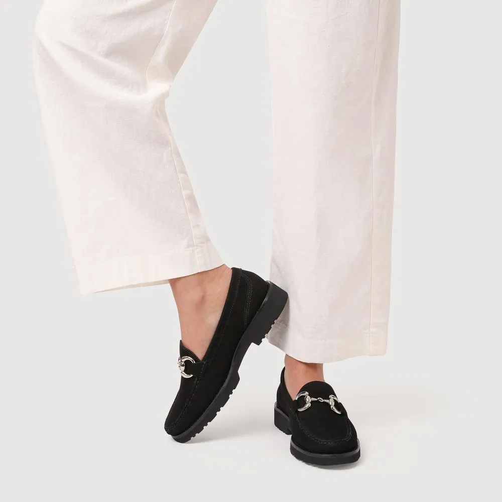 Orlana Leather Slip-On Moccasins - ORLANA / 327 593 - Black sold by Jones Bootmaker product image thumbnail 5