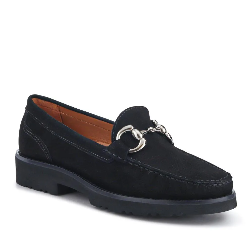 Orlana Leather Slip-On Moccasins - ORLANA / 327 593 - Black sold by Jones Bootmaker product image thumbnail 2