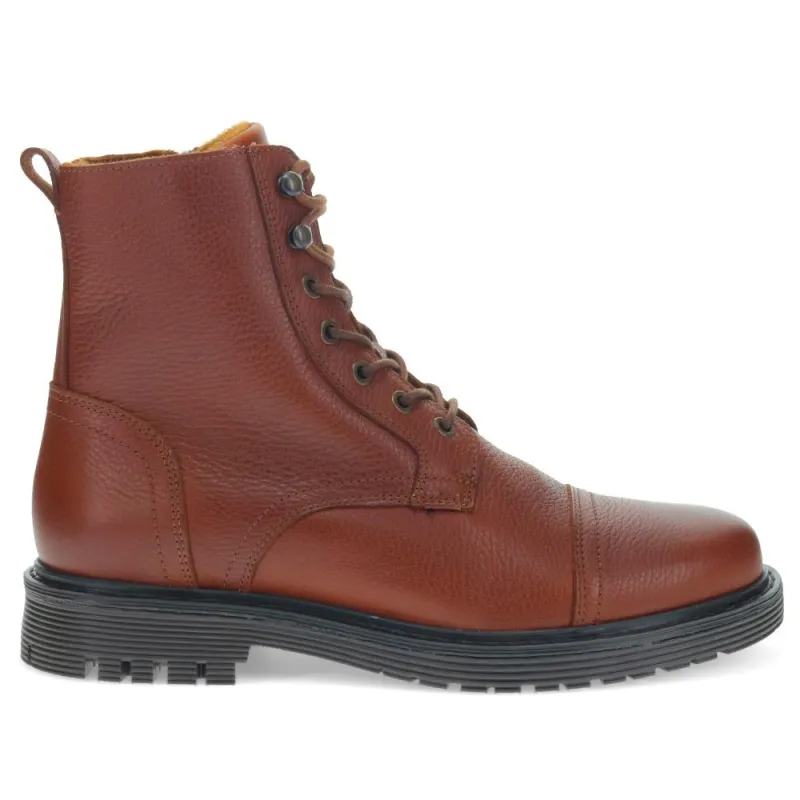 Embankment Leather Boots - EMBANKMENT / 326 259 - Brown Grain sold by Jones Bootmaker