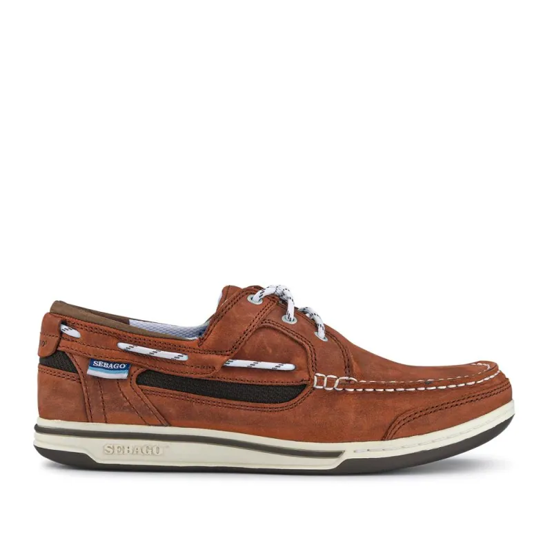 Chunky-Soled Leather Moccasins - ARDGB41503 / 327 531 - Dark Brown sold by Jones Bootmaker