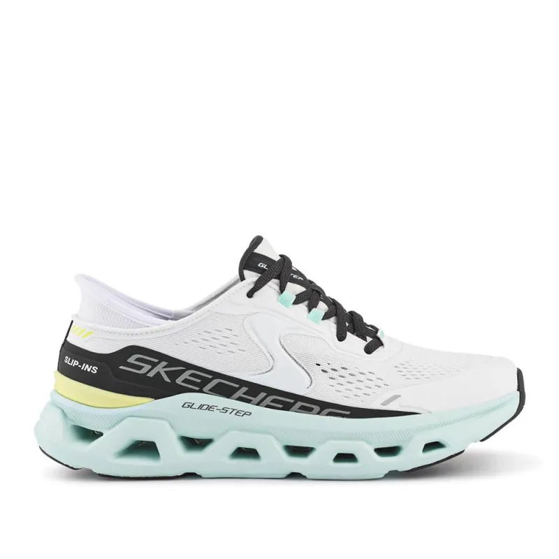 Slip-ins: Glide-Step Altus Trainers - SKE41554 / 327 525 - White sold by Jones Bootmaker